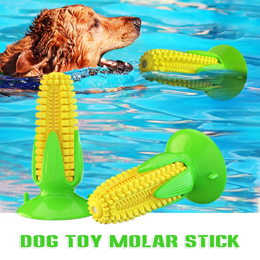 

Присоска, имитация кукурузной собаки, устройство для чистки зубов, водная плавающая игрушка для средних и больших собак DCS