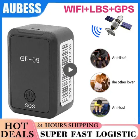 Мини GF22 GF09 GPS-трекер в автомобиле отслеживание в режиме реального времени Противоугонный автомобильный локатор против потери Сильный магнитный позиционер сообщения