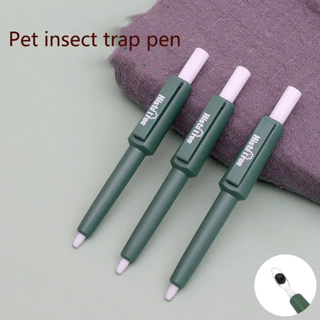 1Pc Pet Tick Twist Remover Hook Picker Flea Scratching Extractor Cat Dog Grooming Product Mite Tool Tweezers Pen Louses Pliers 1