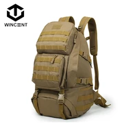 wincent outdoor tactical backpack 35l large capacity mountaineering camping hiking military molle water repellent tactical bags