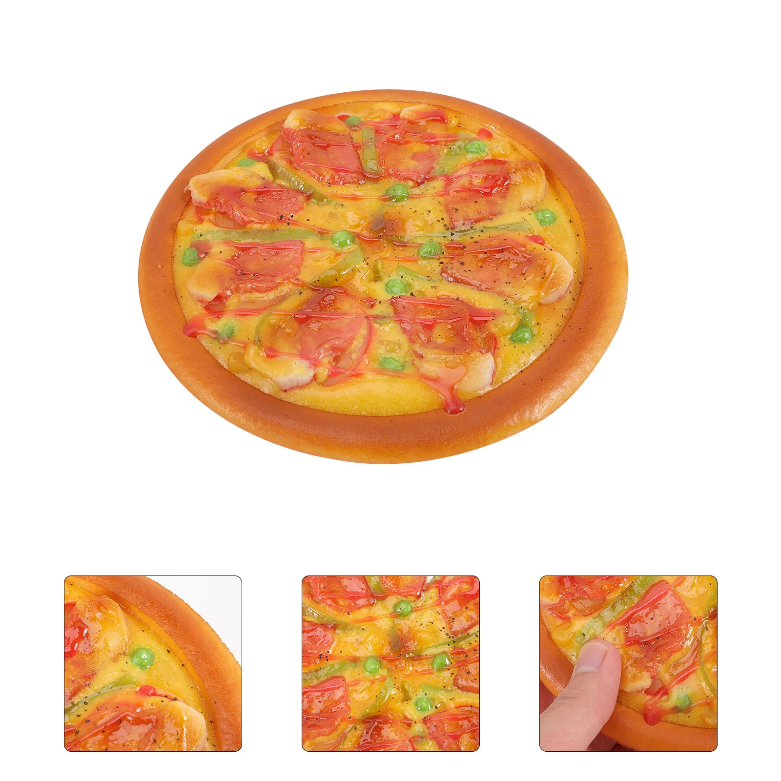 

Premium Realistic Simulated Pizza Children Pizza Emulation Pizza Adornment Bakery Shop Pizza Prop for Party
