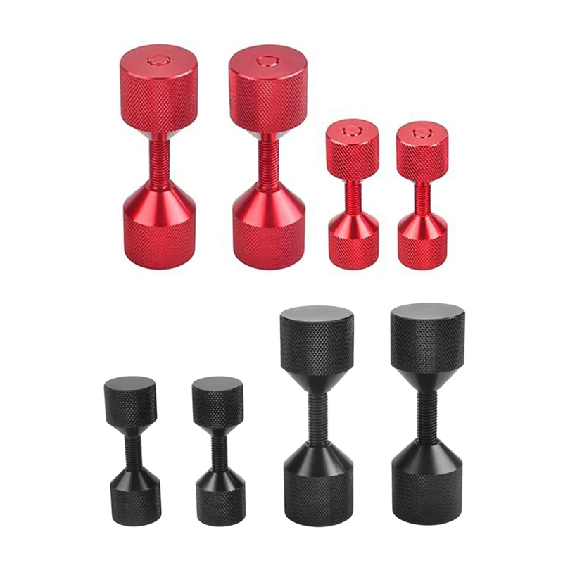 4 шт. алюминиевые фланцевые штифты с двумя отверстиями 1-1/8 дюйма выравнивающие и