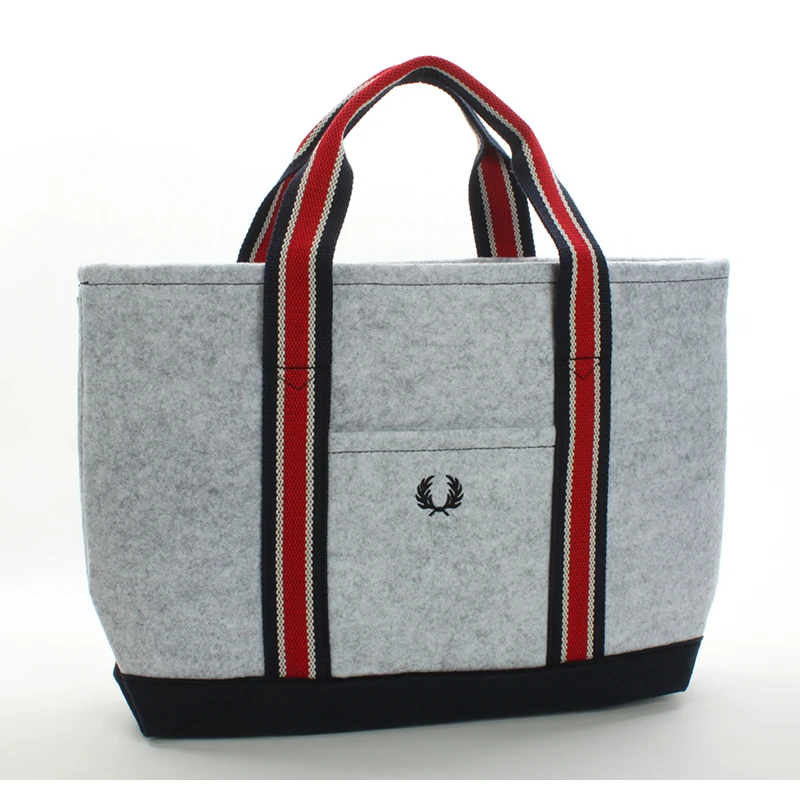 

Grey Large Capacity Tote Bag Open-top unlined shopping bag Cheap price