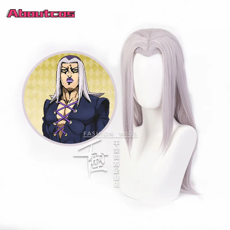 

Anime JOJO's Bizarre Adventure Leone Abbacchio Cosplay Wig Long Hair Halloween Carnival Party Wig Suitable For Any Face Shape