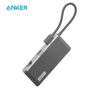 anker usb c hub 655 usb c hub 8 in 1 with 2 usb a 10 gbps data ports 100w power delivery 4k hdmi 1 gbps ethernet for macbook