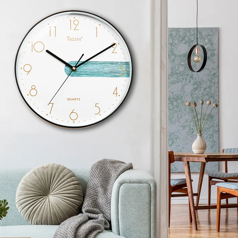 

Star Celestial Wall Clock Clocks Living Room Fashion Creative Clock Nordic Simple Household Free Punch Electronic Silent Quartz