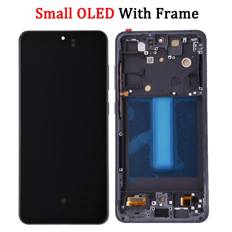 Фото AMOLED-дисплей для Samsung S21 FE 5G G990 G990B G990U G990B/DS G990E с сенсорным экраном и рамкой №4