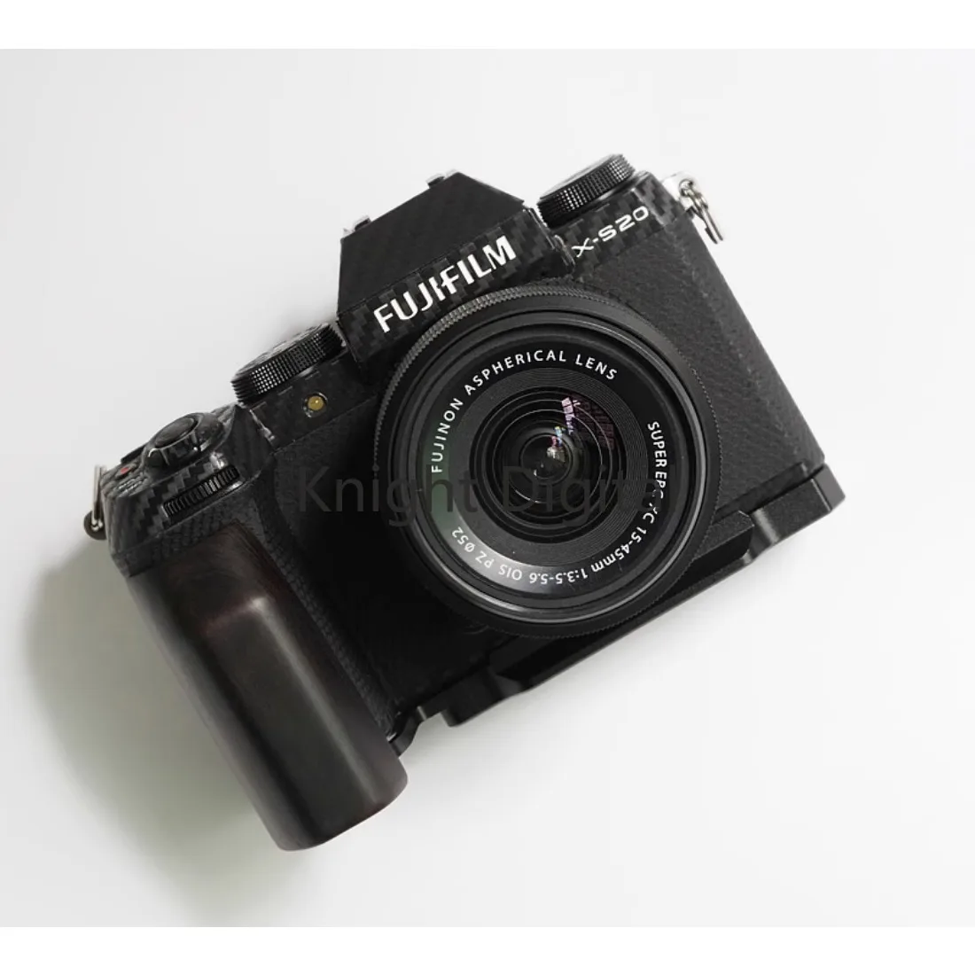 Деревянная Черная шунтирующая L-образная ручка для камеры Fuji Fujifilm XS20 Camp быстросъемный штатив Arca Swiss Ultra светильник