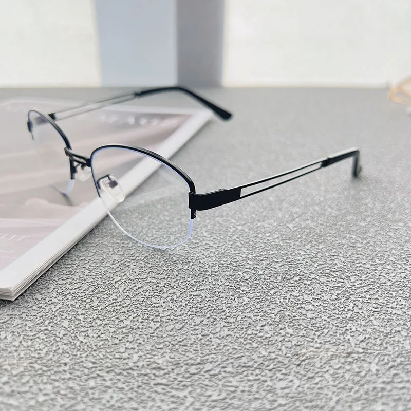 Новые модные очки для женщин овальной формы полуискусственные Европейский и