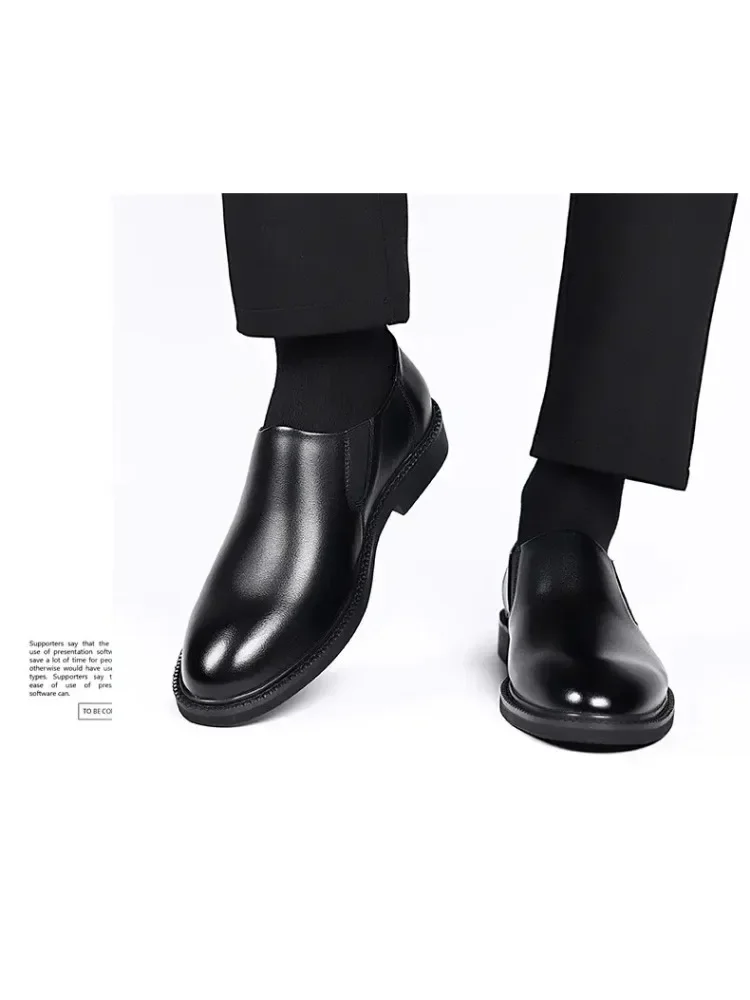 Мужская Классическая Деловая Обувь ENLEN &amp BENNA Высококачественная Осенне-зимняя