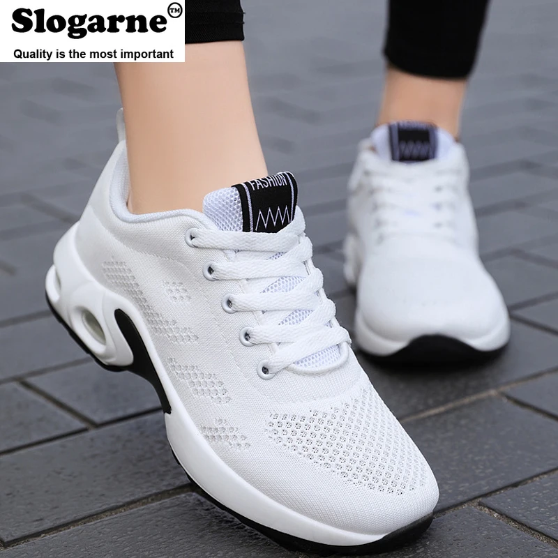 

Кроссовки женские с вулканизированной подошвой, повседневная спортивная обувь, лоферы для тенниса, скейтборда, плетеные, дышащие, для бега, весна-осень