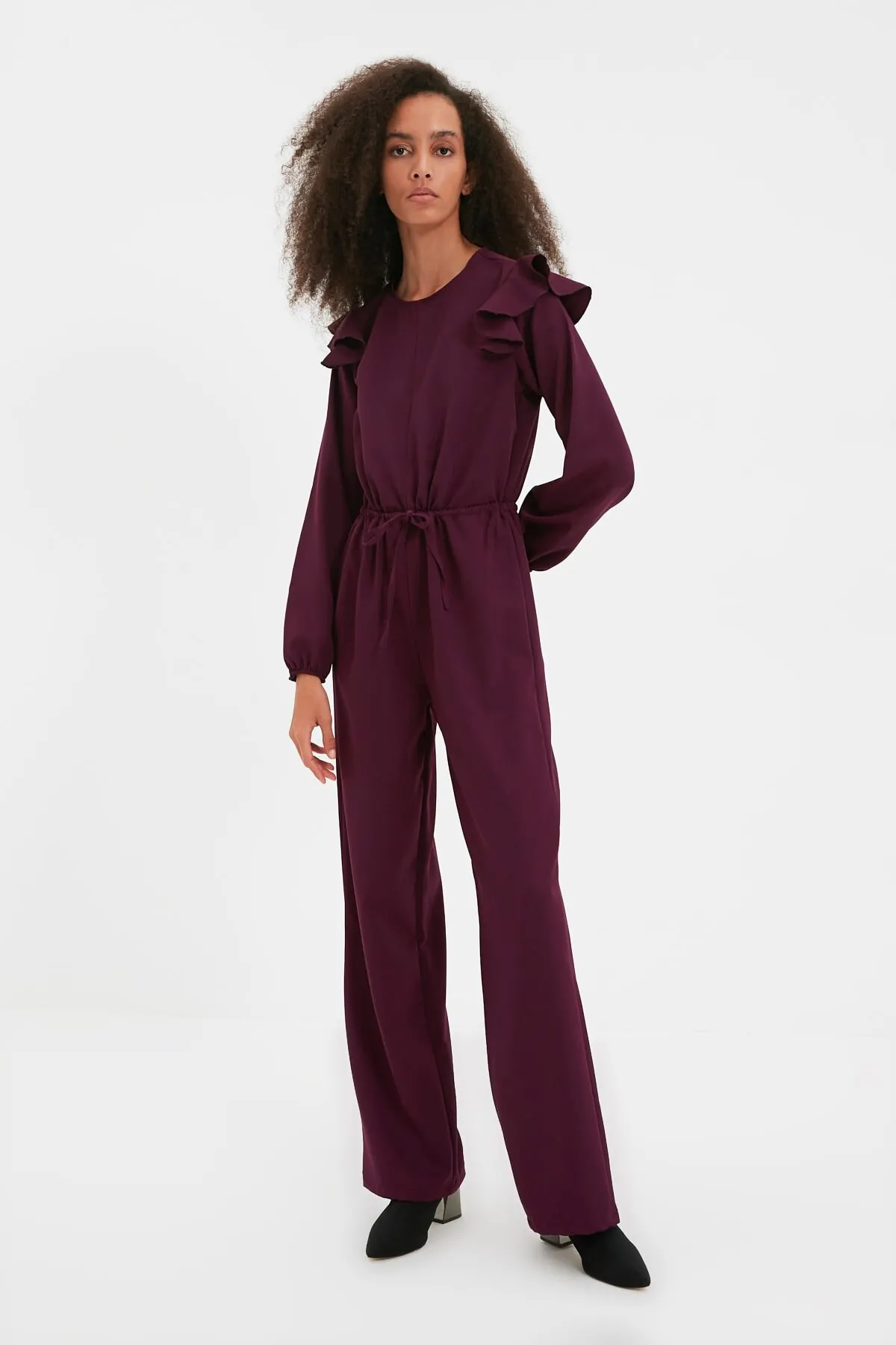 

Women's Overalls Plum fabulous Jumpsuit Hot Style Quality Fabric Sleeveless Baggy Trousers Casual Jumpsuit