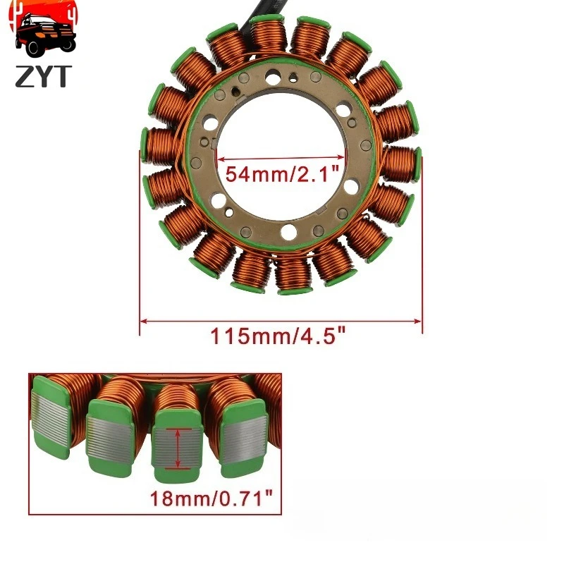 Фото Новая катушка статора магнето 4NX-81410-00 3LD-81410-00 для Yamaha XTZ750 Super Tenere 750 1989-1997 TRX850 1996-2000 №4