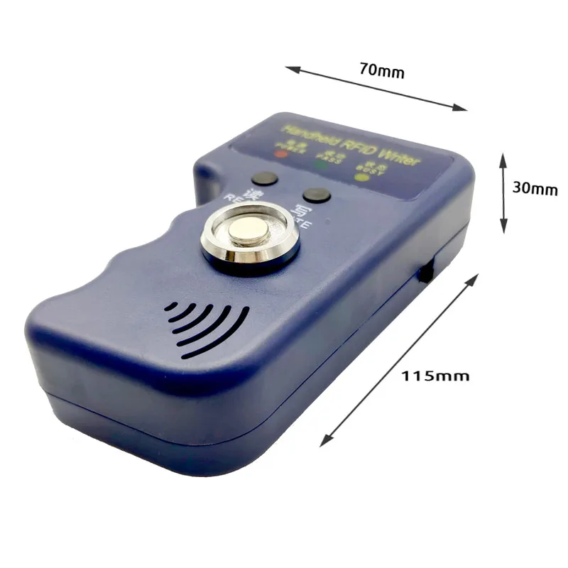 Копировальный аппарат TM RW1990 Дубликатор считыватель TM1990 ibutton DS-1990A I-Button Handheld 125KHz