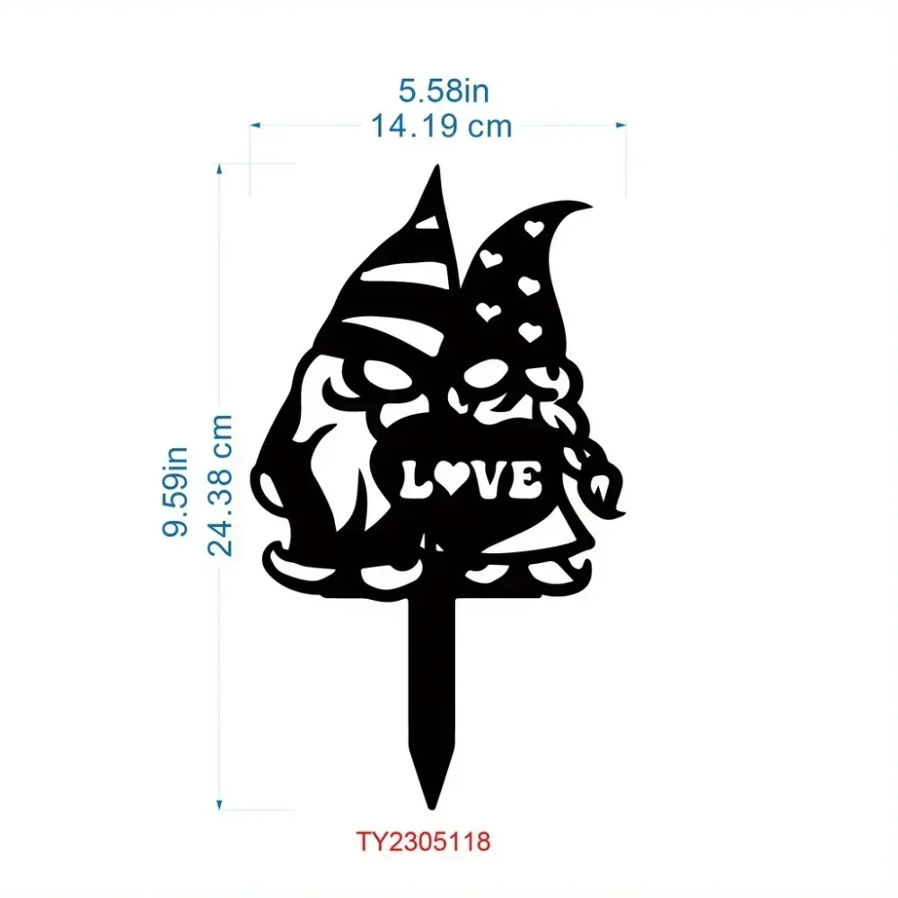 Завосстанавливающий металлический знак для любителя двора: входа на лужайке и