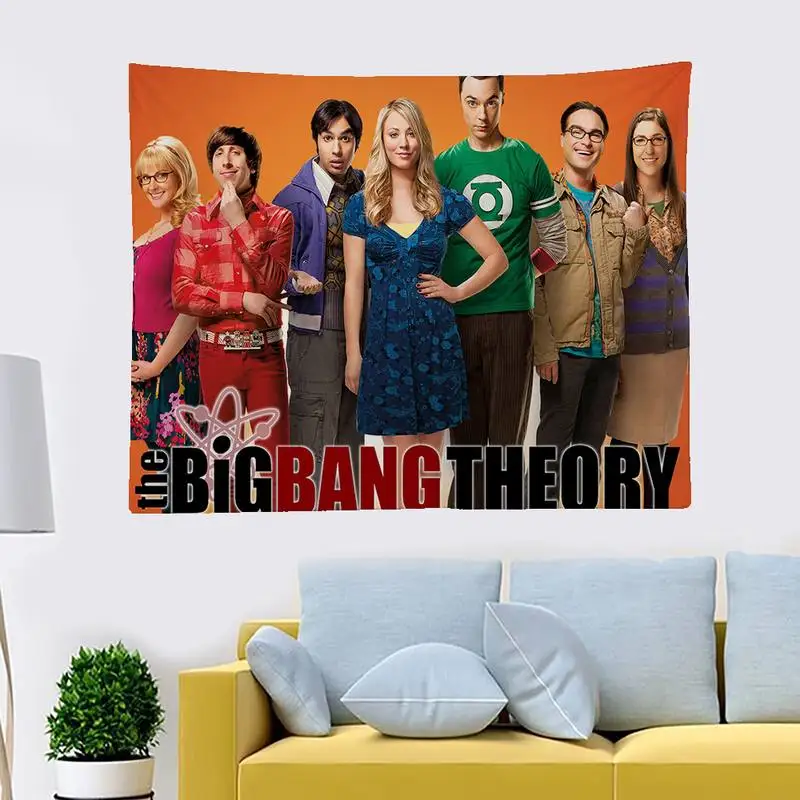 Гобелен Теория большого взрыва Художественная печать дешевый хиппи настенный