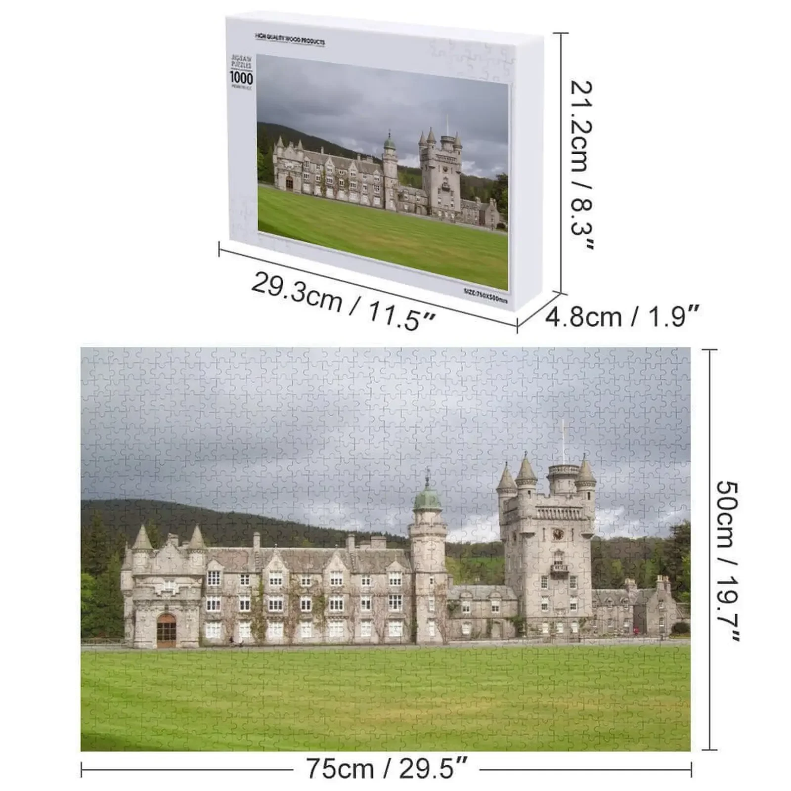 Baloral замок, Ballater, aberdeenшир, Шотландия, Великобритания головоломка игра дети пользовательское имя Детская Игрушка Головоломка (art.: 3920c95b8a601) - 3920c95b8a601