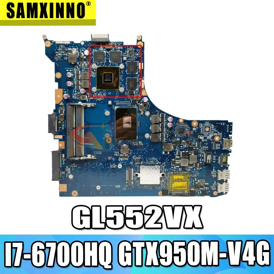 

Оригинальная материнская плата GL552VX со стандартным интерфейсом для ASUS GL552VX ZX50V GL552VW GL552V, материнская плата ноутбука, тест материнской платы О...
