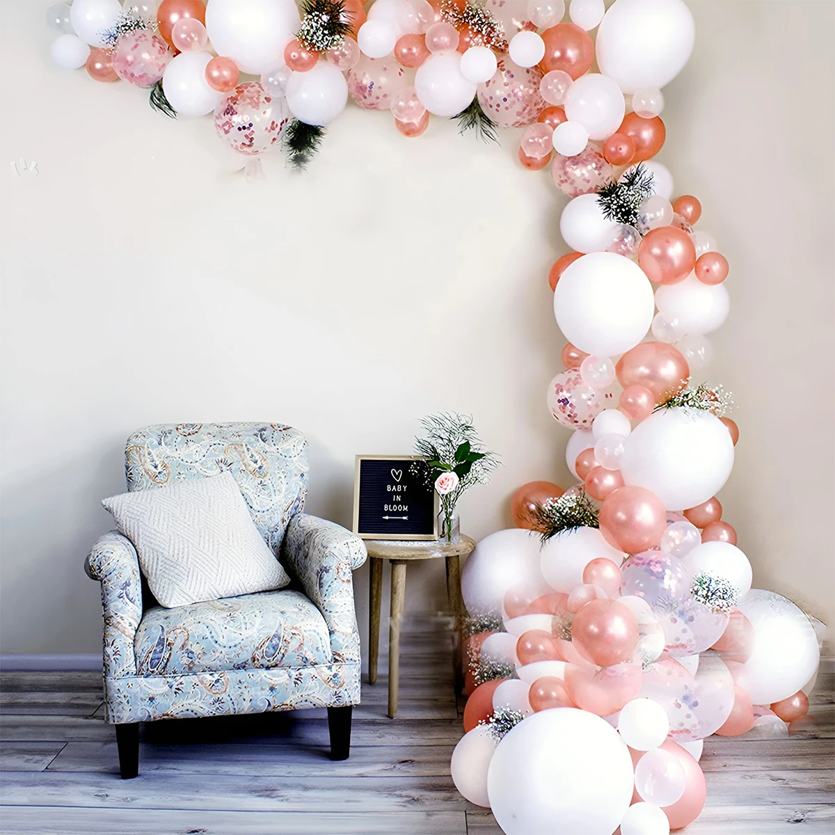 

Сделай Сам, латексная фотоарка, искусственная кожа, конфетти, день рождения, праздник для будущей мамы, Свадебный декор