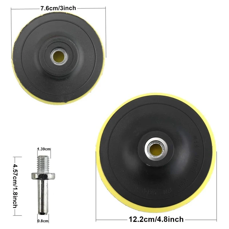 Набор полировальных насадок набор из 39 3-5 дюймов для автомобильных дрелей