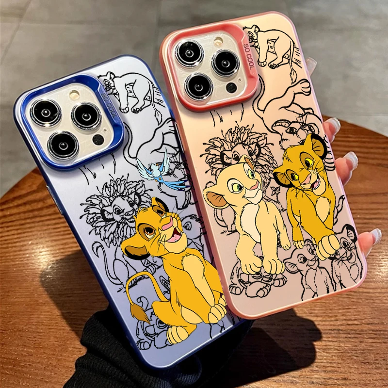 Brave Lion King Nala Phone Case for OPPO Reno 6 6Pro 7 7Pro 7Z 8T 10Pro Plus 5G Matte Shockproof Back Cover