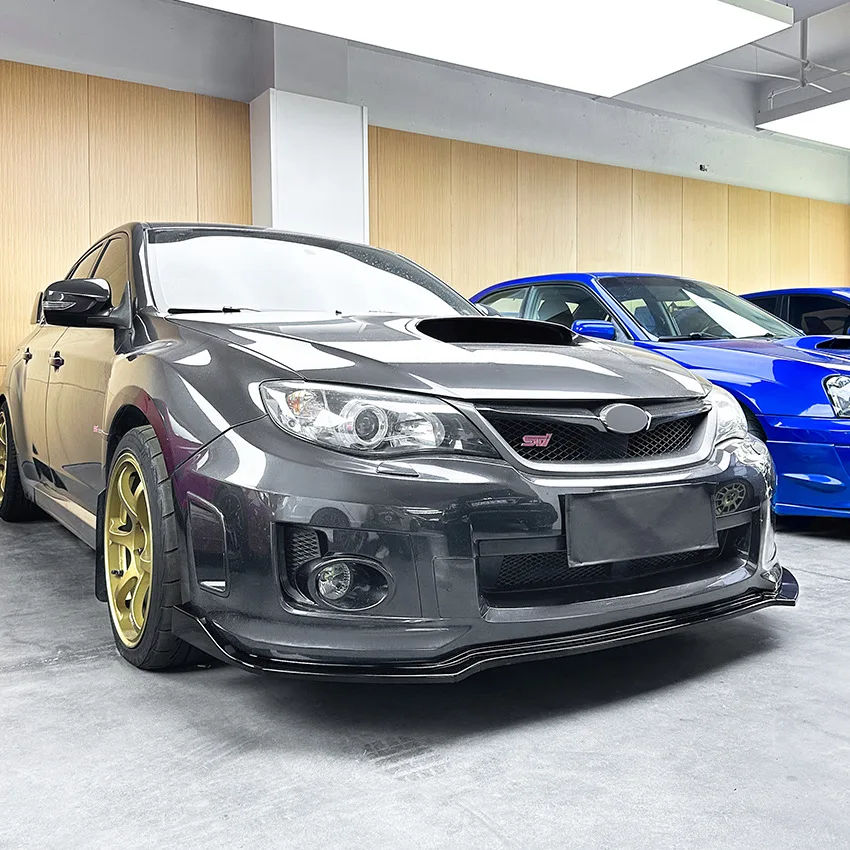 Передний бампер для Subaru WRX STI 2011-2014 спойлер губ боковой разделитель диффузор