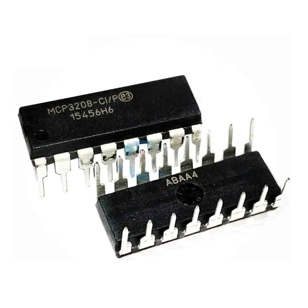 

2pcs MCP3208 MCP3208-CI/P DIP-16 In Stock