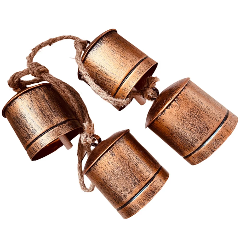 

Cowbell Decorations Cattle Bells Ornament Hanging Vintage Metal Noise Makers for Sporting Events