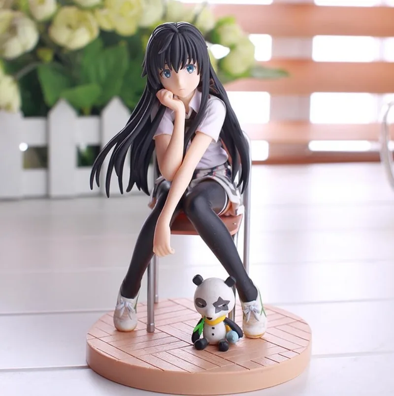 

14.5 cm Yukinoshita Yukino Anime Action My Teen Romantic Comedy SNAFU PVC Toy New Collection Figures Toys