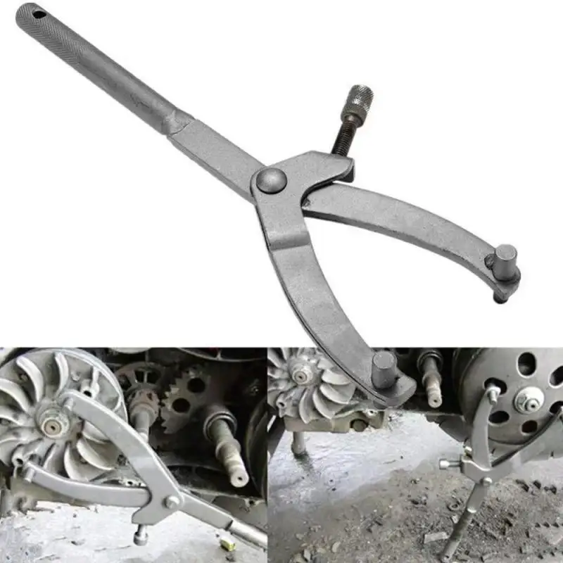 

Universal Y-Type Motorcycle Scooter Flywheel Wrench Motor Clutch Disassembly And Assembly Fixing Clip Motorcycle Repair Tool