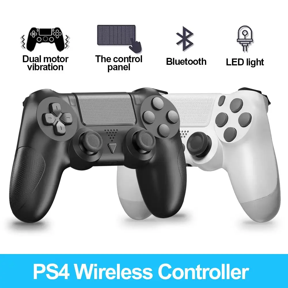 

PS4 Controller Wireless Game Compatible with Playstation 4/Pro/PC with Motion Motors and Audio Function