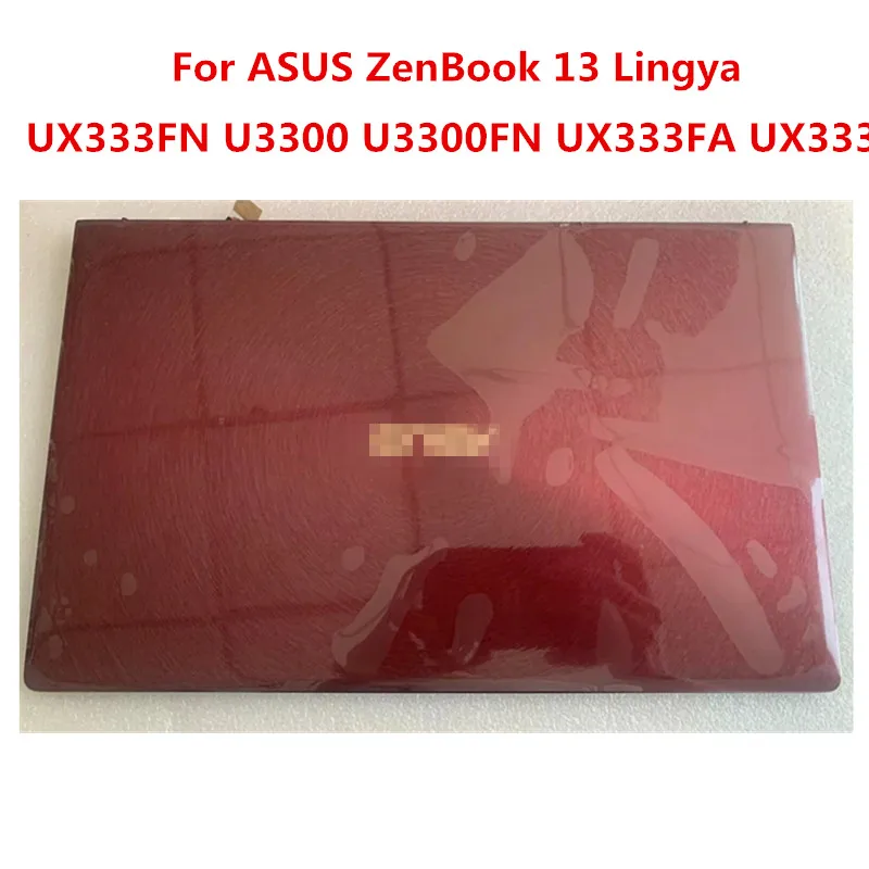 Для ASUS ZenBook 13 Lingya Deluxe UX333FN U3300 U3300FN UX333FA UX333 ЖК-экран в сборе полный комплект задней