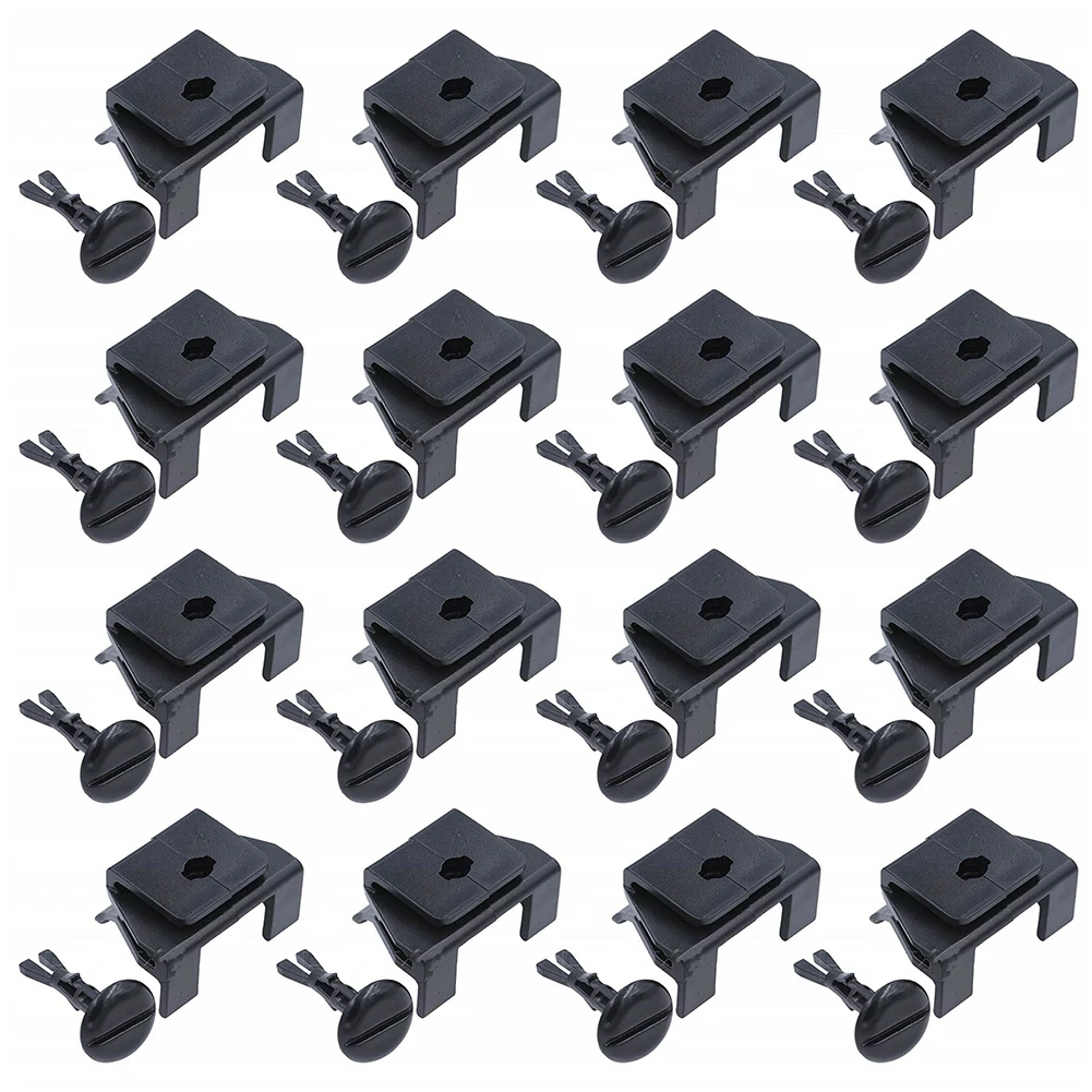 

16pcs Car Front Fender Bumper Clips Retainer Liner 53879-58010 Fit For Camry Corolla For Lexus Auto Car Plastic Fastener
