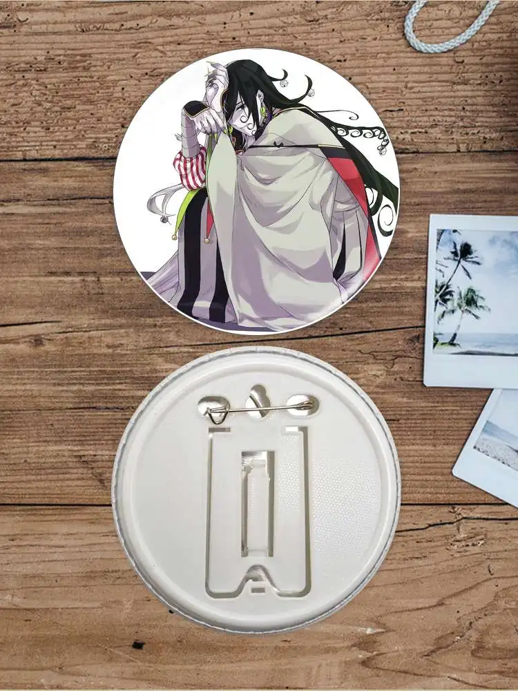 Аниме персонажи игры Alter Ego Ashiya Douman мягкая брошь на пуговицах значок с якорем