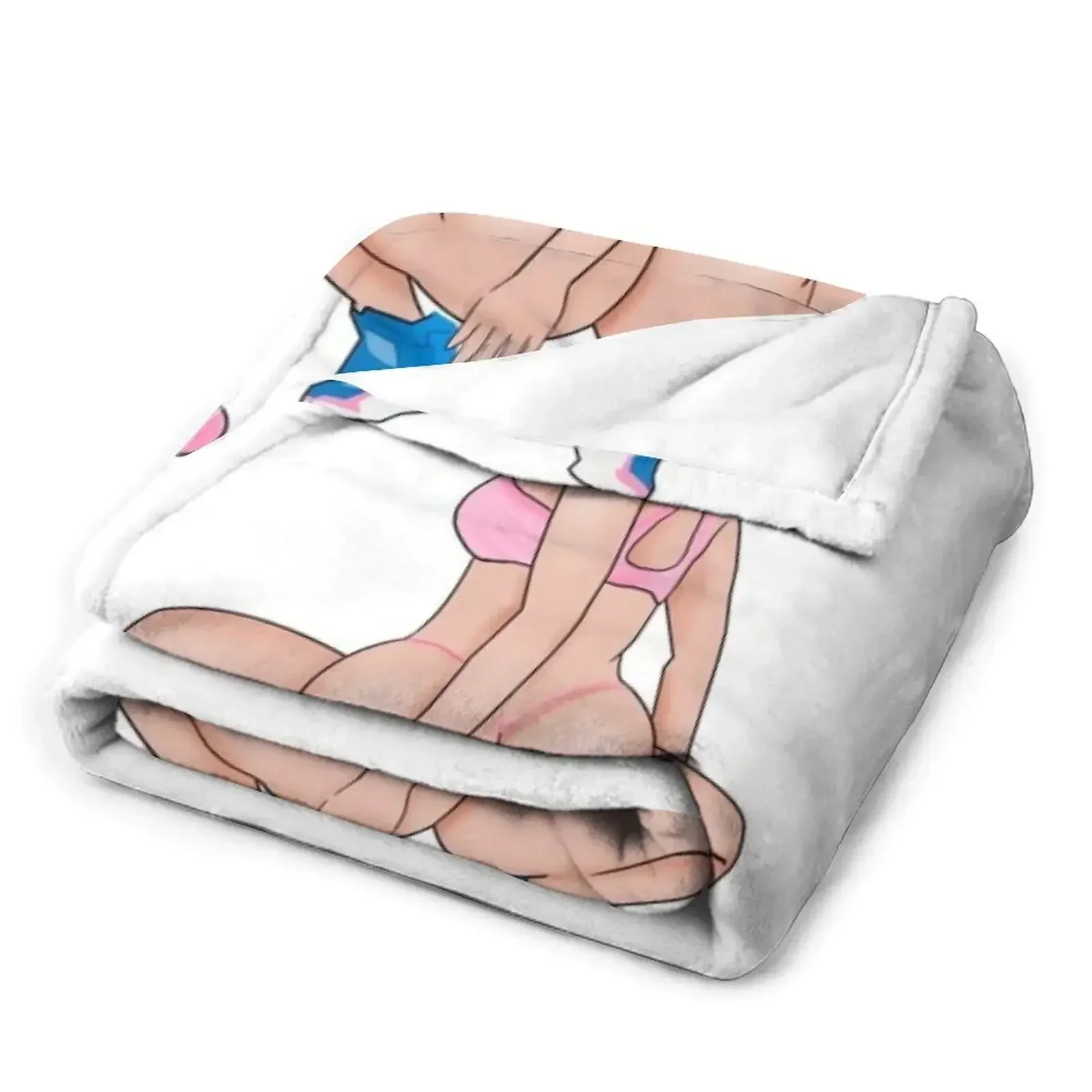 Thiccolas Cage - Манекен Thicc Николас Кейдж Мем Плед Одеяло Зимние постельные теплые