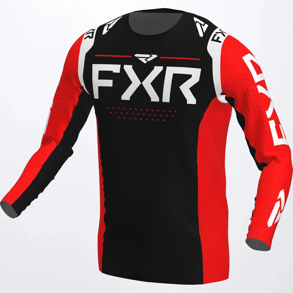 

FXR New Downhill Jersey Enduro Motocross Shirt Motorcycle Polera Mtb Jersey Mountain Bike DH Long Sleeve Sports Shirt Motorsport