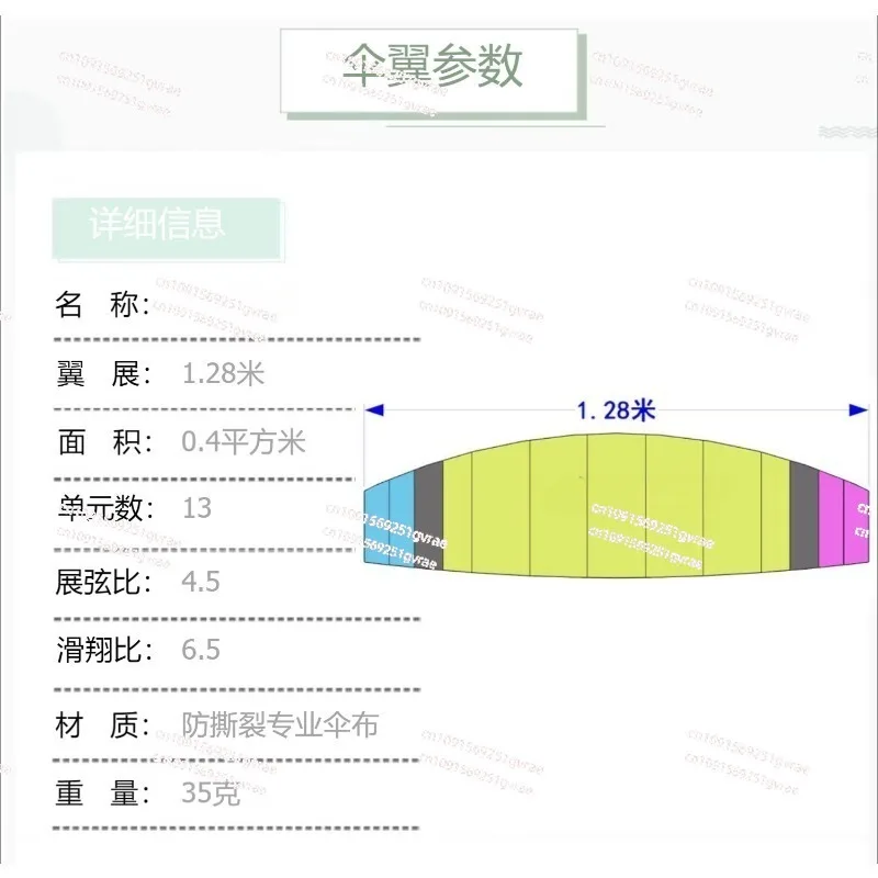 Parapente Accionado Por Control Remoto Juguete De 1 28 M Modelo Brillante Paraca (0) Volador Paseo Los Dioses Del Perro