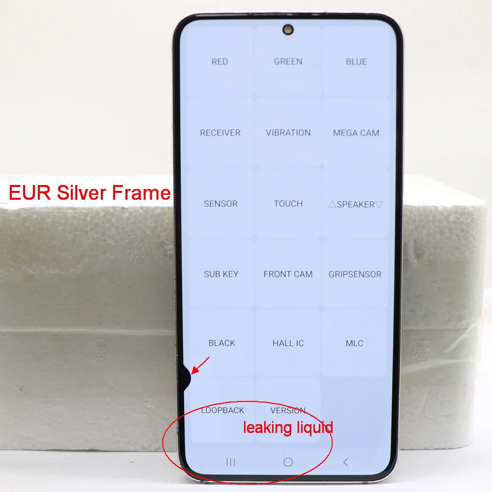 Фото Замена экрана Super AMOLED S22 для Samsung Galaxy S22 SM-S901 S901N S901B S901W, ЖК-дисплей с сенсорным экраном и дигитайзером №3