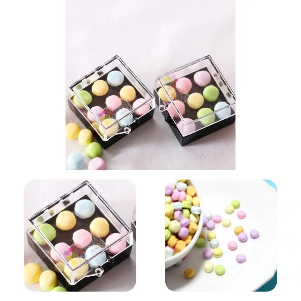 

Практичный кукольный домик макарон, Реалистичная легкая игрушка макарон, миниатюрный кукольный домик, игрушка макарон