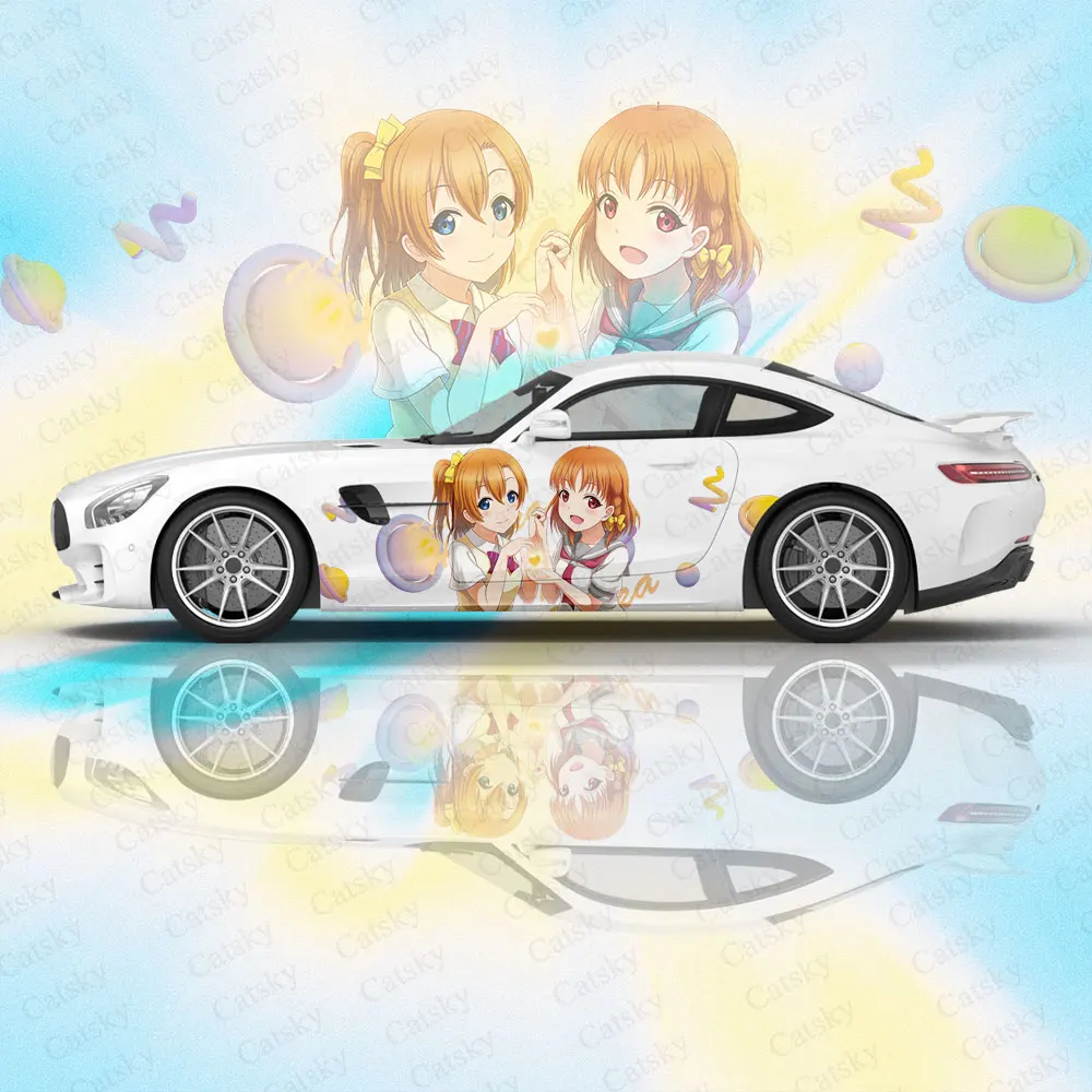 

Аниме наклейки на кузова автомобиля Takami Chika Girl, аниме иташа, автомобильная боковая наклейка, наклейка на кузов автомобиля, наклейки для украшения кузова автомобиля