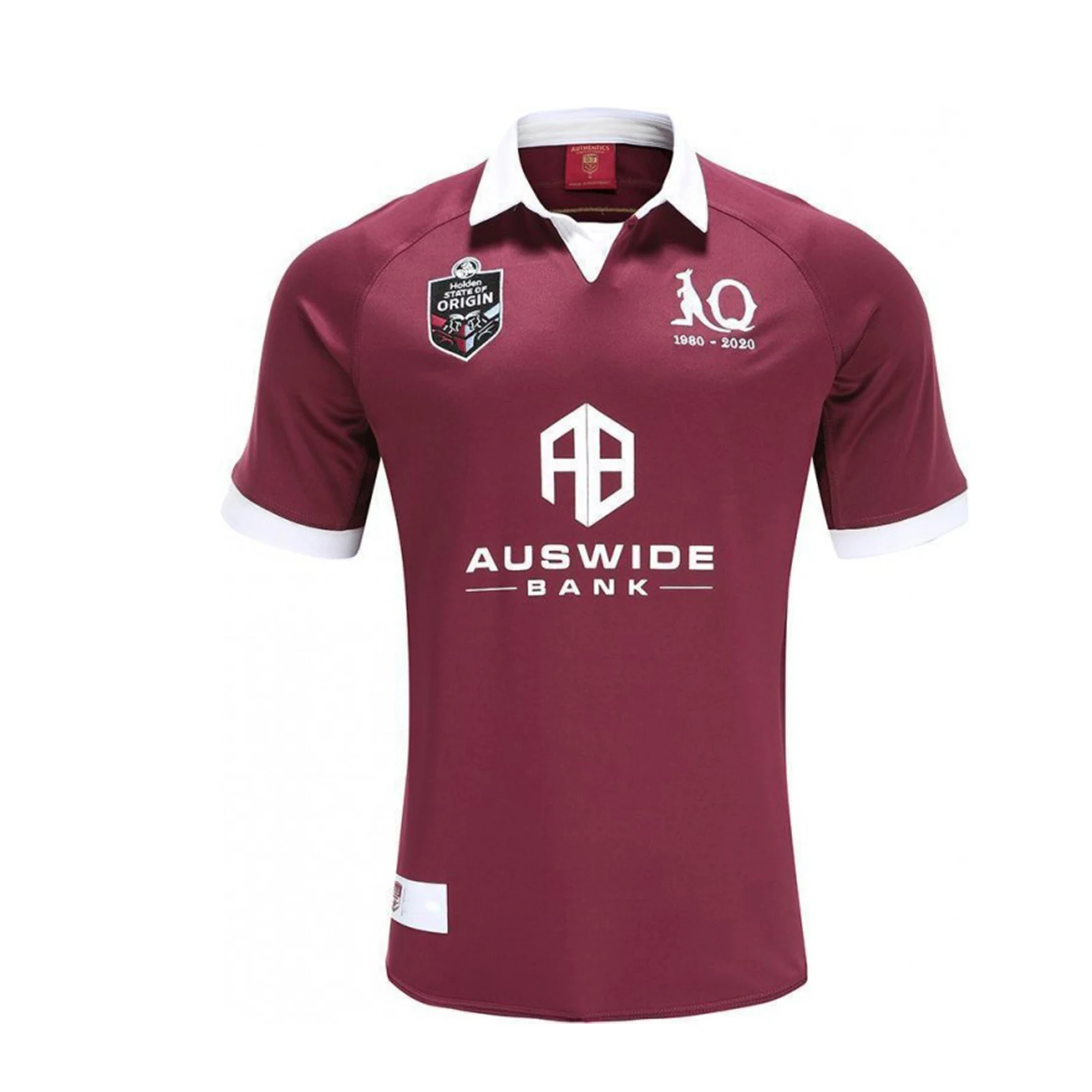 

QLD Maroons 2020 Men's Replica Home Rugby Jersey