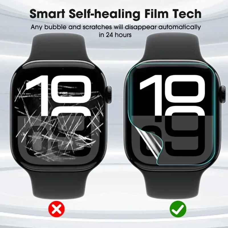 Гидрогелевая пленка для смарт-часов Apple Watch Series 10 42 мм 46