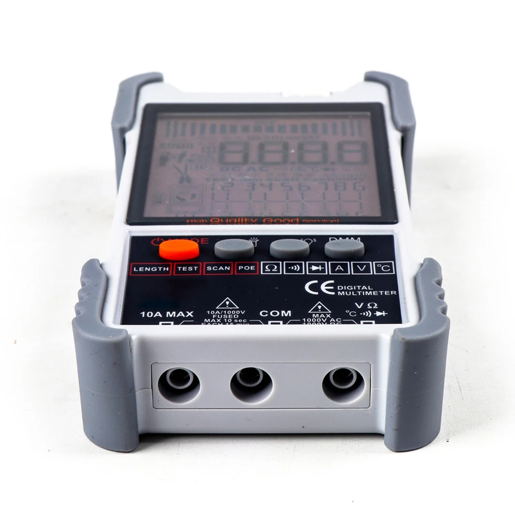 

ET616 /ET618 Network Cable Tester Analogs Digital Search POE Test Cable Pairing Sensitivity Adjustable Network Cable Tester