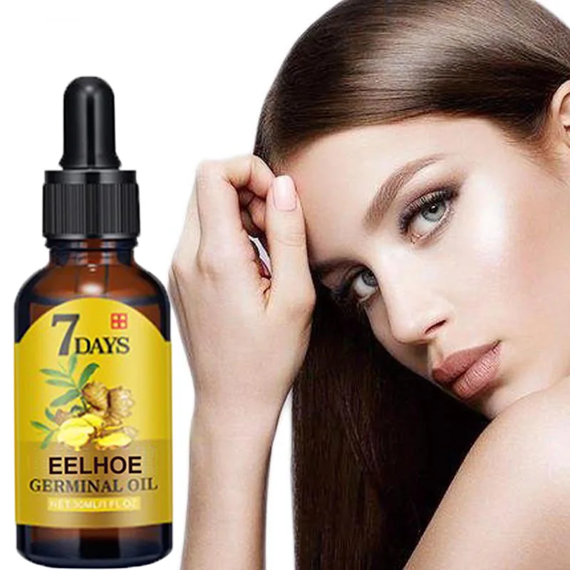 

Ginger Hair Growth Essential Oil Fast Grow Anti Hair Loss Serum Prevent Thinning Dry Damaged Repair Natural Scalp Care Products