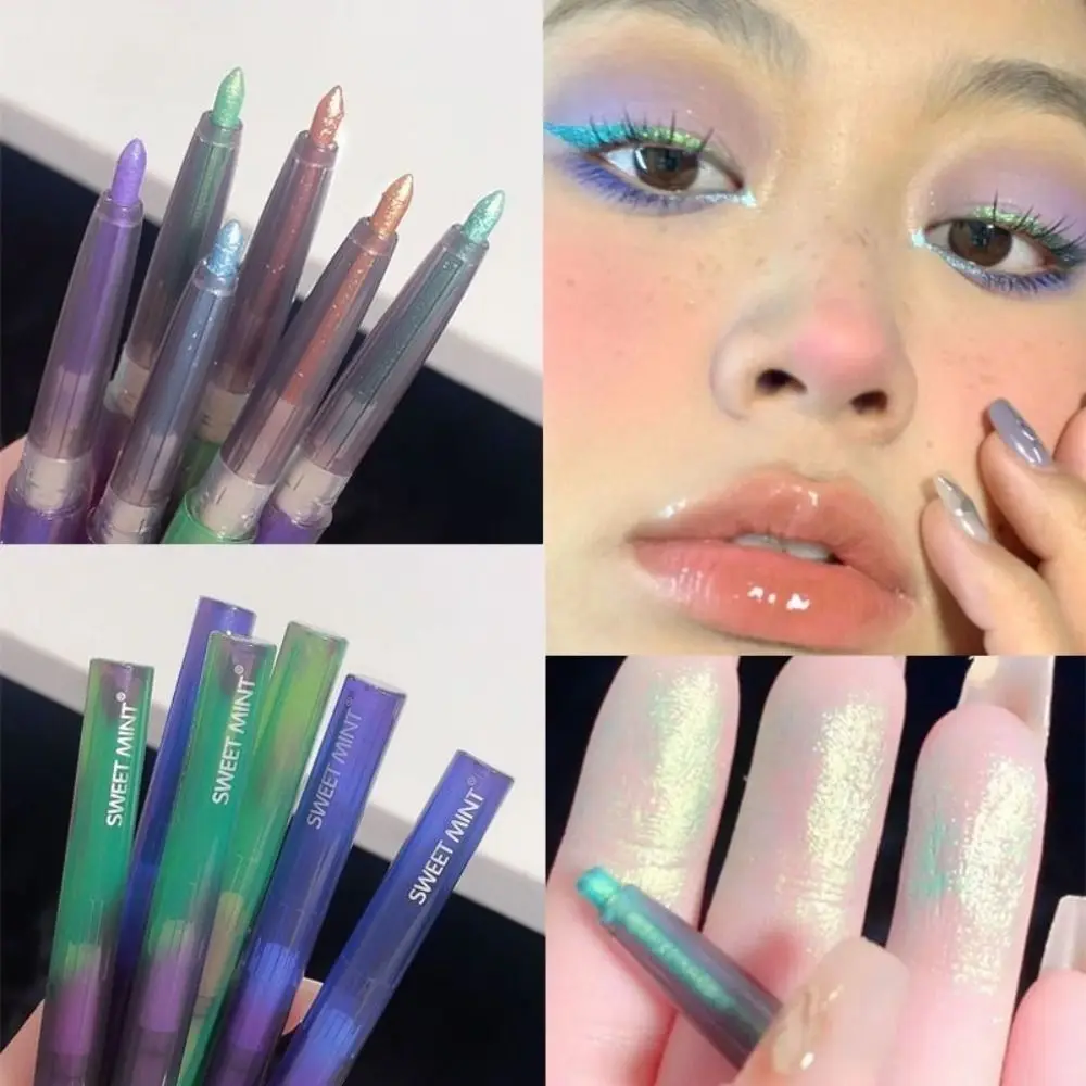 

Starry Sky Pearlescent Eyeshadow Pen Shimmer Soft Touch Matte Lying Silkworm Eye Liner Long Lasting Glitter Eye Shadow Cosmetics