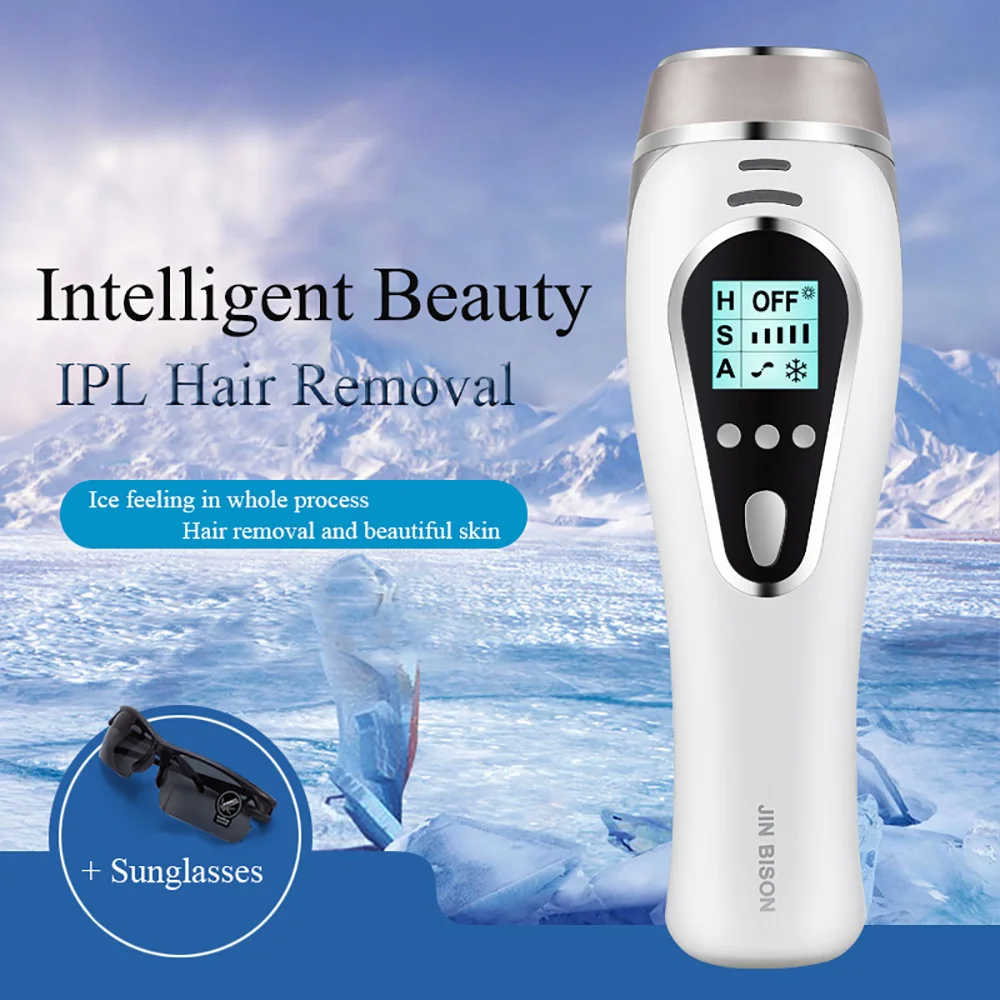 

990000 Flash IPL Hair Removal Laser Hair Remover LED Display Slime Pulsed Light Epilator Home Use Electric Depilador Face Body