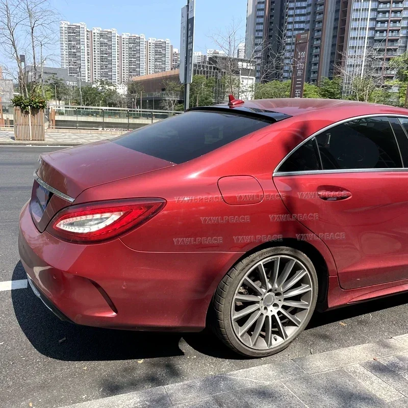 Спойлер для Benz CLS Class W218 2012-2017 CLS300 CLS350 CLS63 спойлер на крышу заднего стекла из