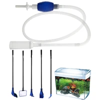 aquarium fish tank cleaning tools algae scraper set aquatic freshwater cleaner water change multi tool cleaner kit