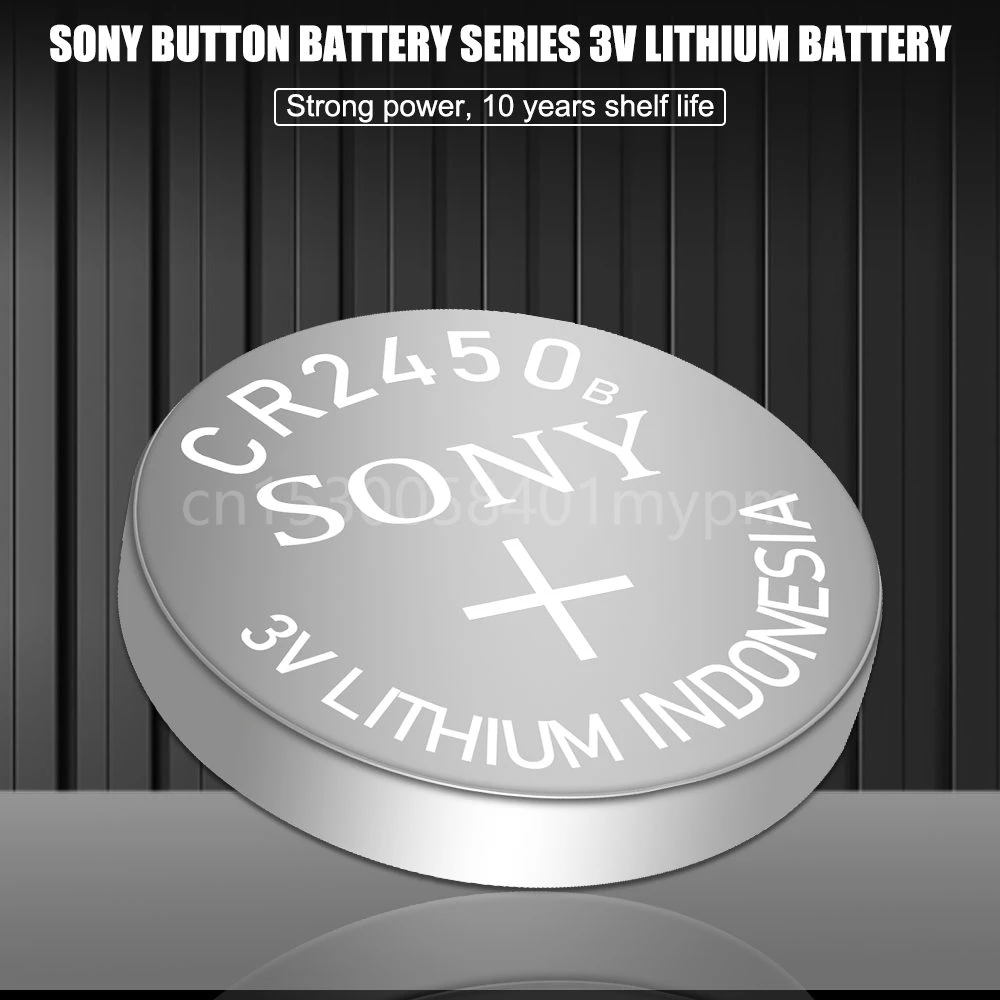 100% Оригинальный Sony CR2450 CR 2450 3V литиевые батареи DL2450 BR2450 LM2450 для часов