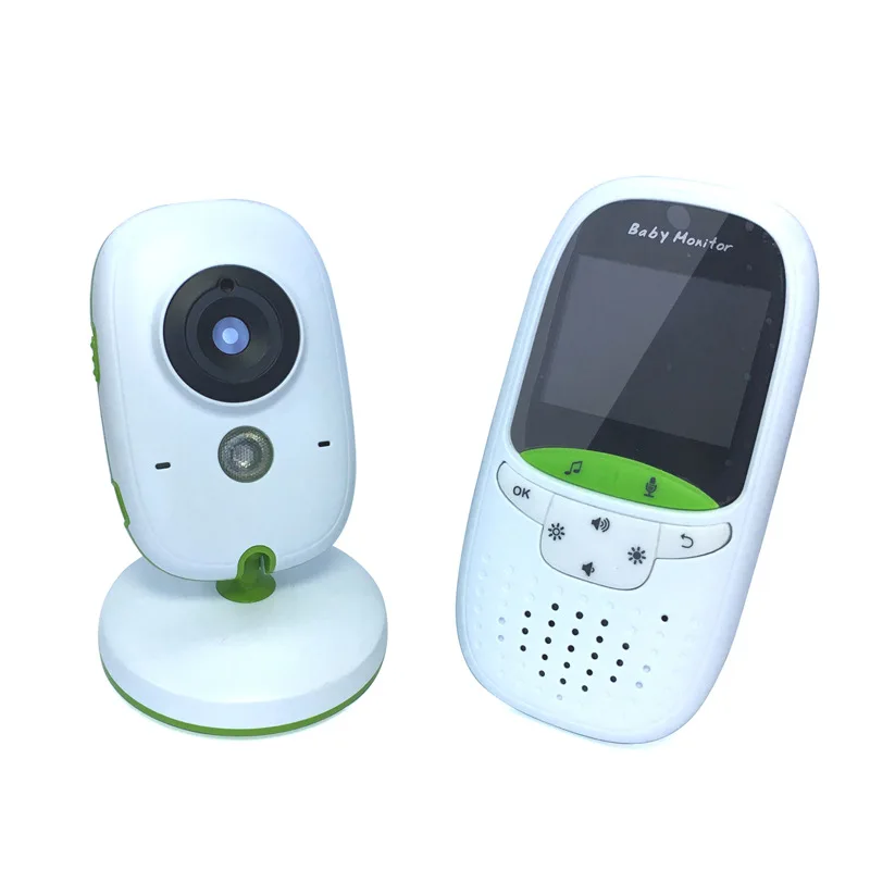 2 inch wireless baby monitor two-way radio room temperature lullaby old man child safety home video camera  VB602